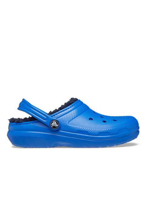 CROCS CLASSIC LINED CLOG TODDLER Sabot captusit șurub albastru - Pantofi pentru bebeluși