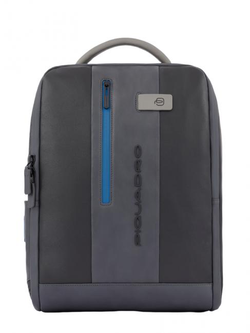 PIQUADRO Rucsac URBAN, port pentru computer de 15,6 ", cu sistem antifurt negru grigiongr - Rucsacuri pentru laptop