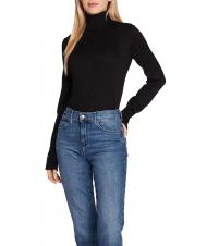 GUESS PAULE Pulover cu g&acirc;t rotic jetbla - Pulovere pentru femei - 1