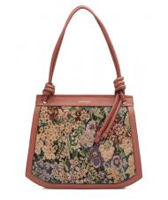 COCCINELLE ALLURE Tapestry Geanta de umar cu broderie din stofa - Genți femei