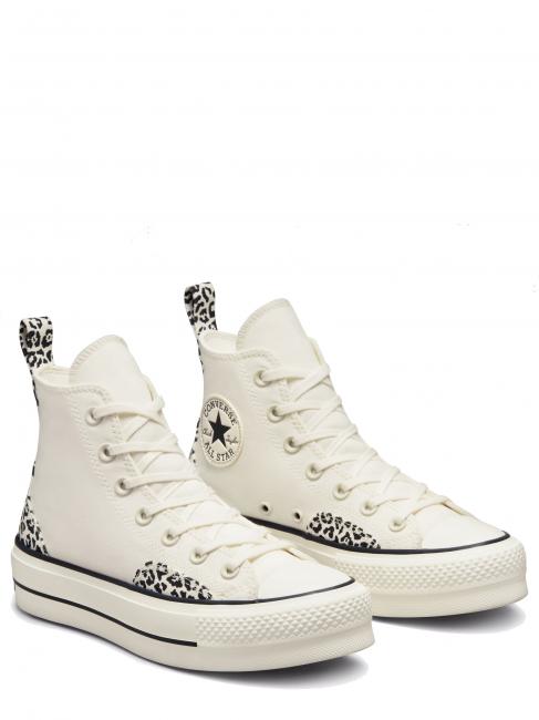 Converse Chuck Taylor All Star Lift High Adidași Înalți Egretă / Neagră / - Cumpără La Prețuri De Outlet! Converse Chuck Taylor All Star Lift High Adidași Înalți Egretă / Neagră / - Cumpără La Prețuri De Outlet!