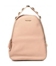 TWINSET SQUARED STUDS Rucsac cu capse si fermoar nisip cubanez - Genți femei - 1