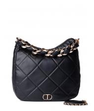 TWINSET HOBO BAG Geanta de umar, cu bareta de umar negru - Genți femei - 1