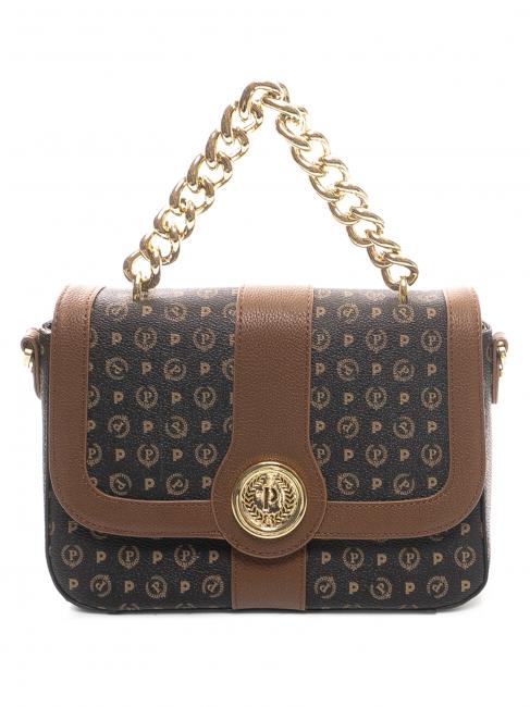 POLLINI HERITAGE geanta de umar negru maro - Genți femei