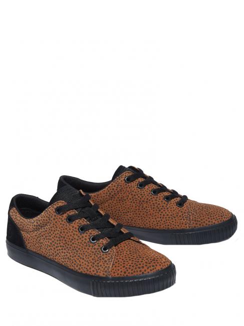 TIMBERLAND SKYLA BAY Pantofi de piele imprimeu de ghepard - Pantofi femei