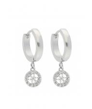 GUESS 4G CHARM AND CRYSTALS HUGGIES Cercei SILVER - Cercei - 1