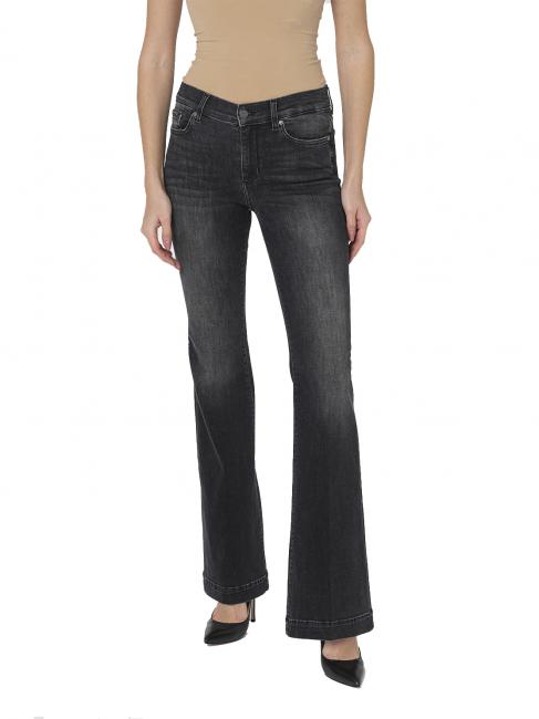 LIUJO AUTHENTIC Straight Blugi de dama den.black top authen - Jeans