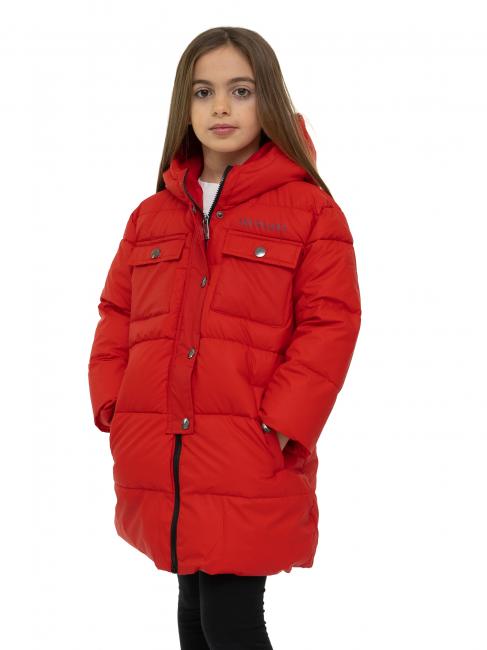 TRUSSARDI HIDEYORI Jachetă lungă căptușită roșu - Jachete pentru copii