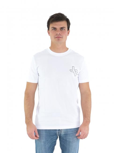 JOHN RICHMOND FOOLYT Tricou cu imprimeu logo pe spate alb optic - tricou