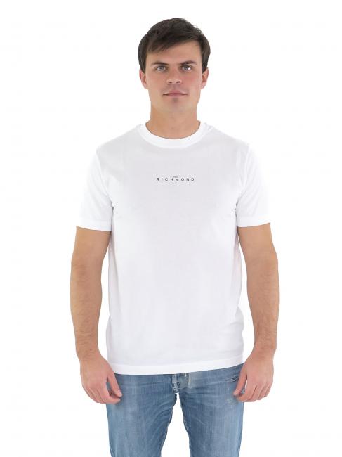 JOHN RICHMOND SKAYER Tricou cu logo central alb optic - tricou