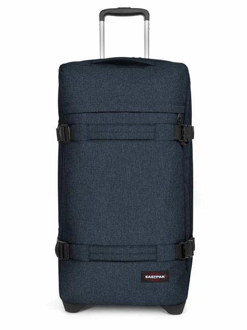 EASTPAK TRANSIT'R M Troller de mărime medie tripledenim - Trolere semirigide