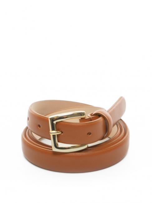 LESAC Cintura sottile in pelle liscia  picant - Curele