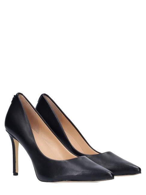 GUESS PIERA Pompe din piele BLACK - Pantofi femei