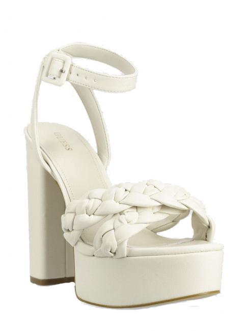 GUESS GABIRA Sandale cu toc 13 alb - Pantofi femei
