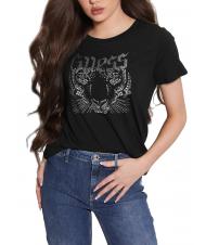 GUESS LOGO TIGER EASY Tricou cu crampoane jetbla - tricou - 1