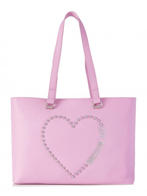 LOVE MOSCHINO Shopping Bag in pelle  mov - Genți femei