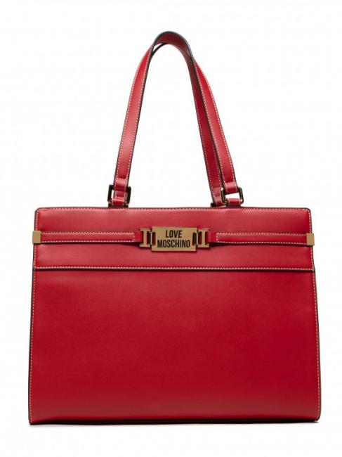 LOVE MOSCHINO Shopping Bag da ufficio  roșu - Genți femei
