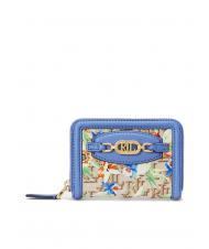 RALPH LAUREN OVL JACQUARD Portofel mic cu fermoar - Portofele femei