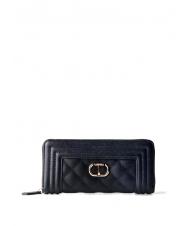 TWINSET QUILTED FRAME Portofel mare matlasat negru - Portofele femei - 1