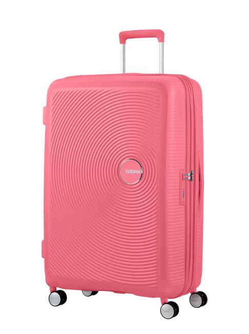 AMERICAN TOURISTER Troler Linia SOUNDBOX, dimensiuni mari, extensibilă coral sărutat de soare - Trolere rigide