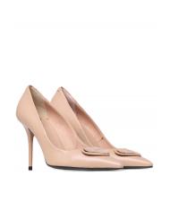 LOVE MOSCHINO Scarpa d&eacute;collet&eacute; alta in nappa  gol - Pantofi femei - 1
