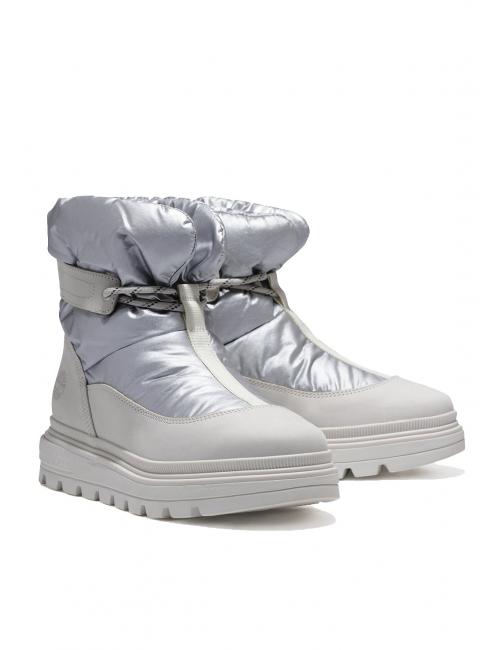 TIMBERLAND RAY CITY Cizma căptușită alb strălucitor - Pantofi femei