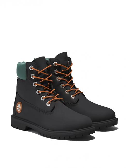 TIMBERLAND HERITAGE 6 INCH Botine captusite Jetblack - Pantofi femei