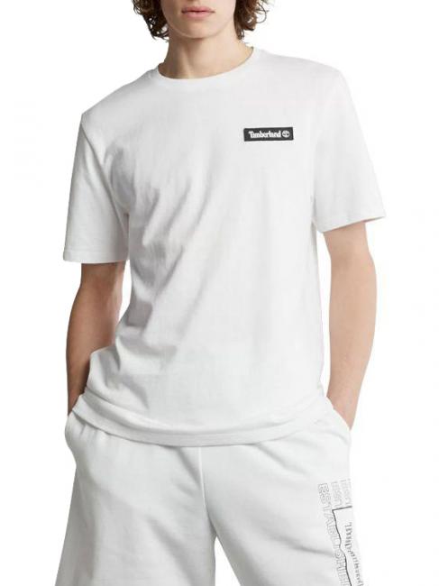 TIMBERLAND T-shirt di caldo cotone  alb - tricou