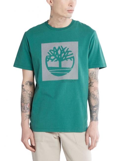 TIMBERLAND GRAPHIC Tricou cu grafic Tree verde buluc - tricou