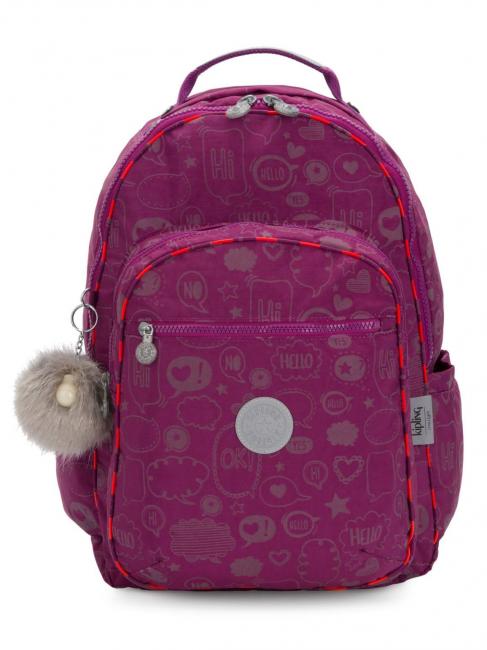 KIPLING SEOUL Rucsac pentru laptop de 15". declarație lanternei - Rucsacuri pentru școală și timp liber