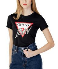GUESS ICON Tricou cu aplicatii jetbla - tricou - 1