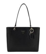 GUESS NOELLE Geanta shopper Saffiano BLACK - Genți femei - 1