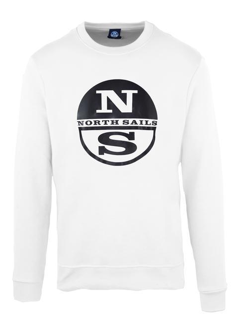 NORTH SAILS LOGO PRINT Hanorac cu decolteu alb - hanorace