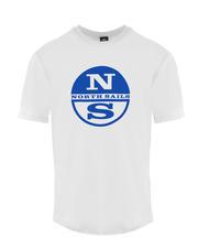NORTH SAILS LOGO PRINT Tricou din bumbac alb - tricou - 1