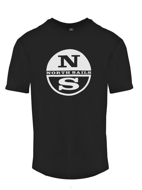 NORTH SAILS LOGO PRINT Tricou din bumbac negru - tricou