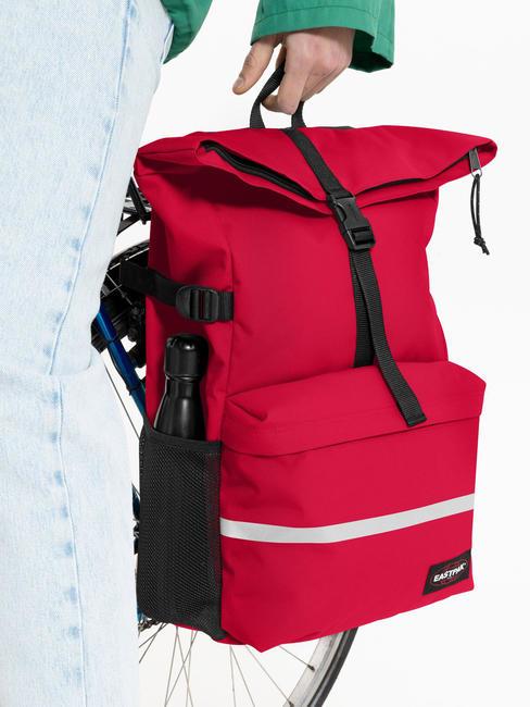 EASTPAK MACLO BIKE Rucsac de 21 L cu atașament pentru bicicletă Sailor Red - Husă pentru tabletă și organizator