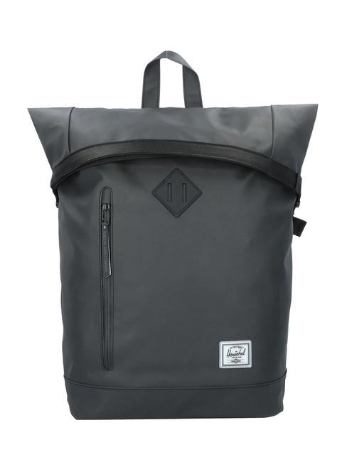 HERSCHEL ROLL TOP Rucsac pentru laptop de 15,6". BLACK - Rucsacuri pentru școală și timp liber