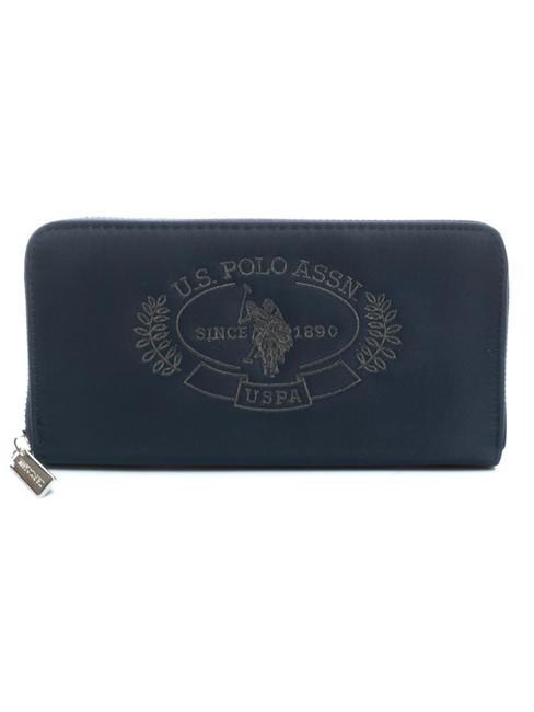 U.S. POLO ASSN. SPRINGFIELD Portofel cu fermoar BLUE - Portofele femei