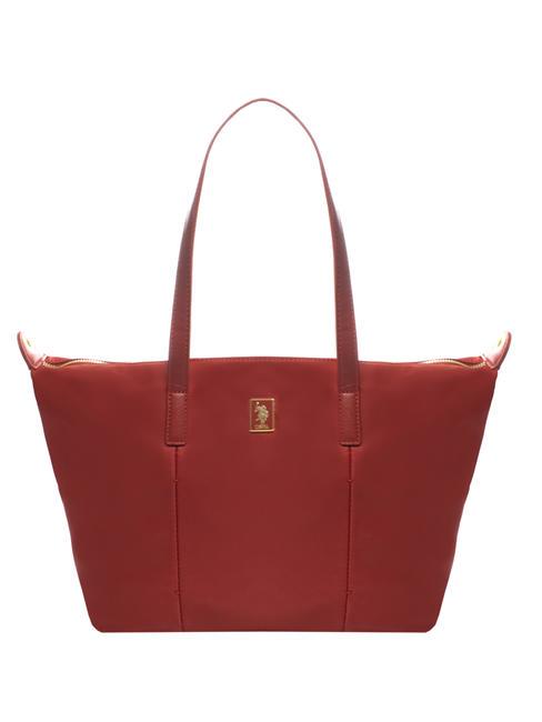 U.S. POLO ASSN. BIRMINGHAM Cumpărător pe umăr geanta de umar bay city cu clapeta rosie - Genți femei