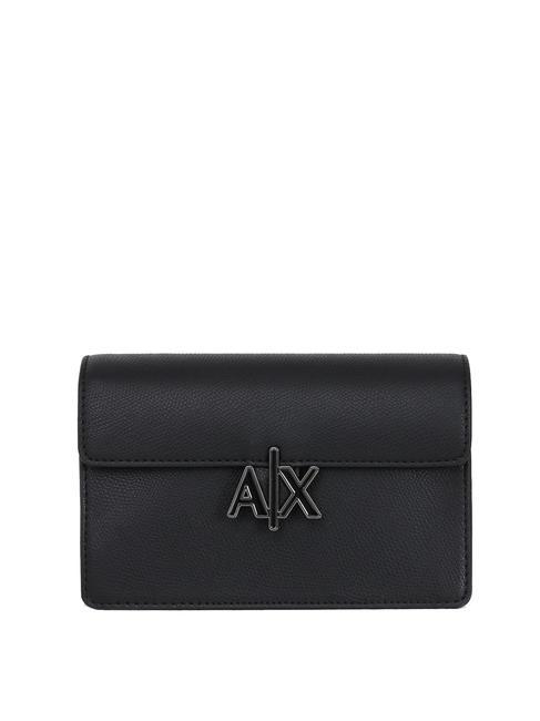 ARMANI EXCHANGE A|X LOGO Mini geanta de umar negru - Genți femei