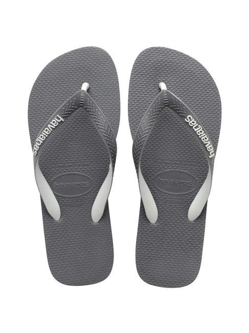 HAVAIANAS Haltere TOP MIX GRI OȚEL / GRI OȚEL - Pantofi unisex