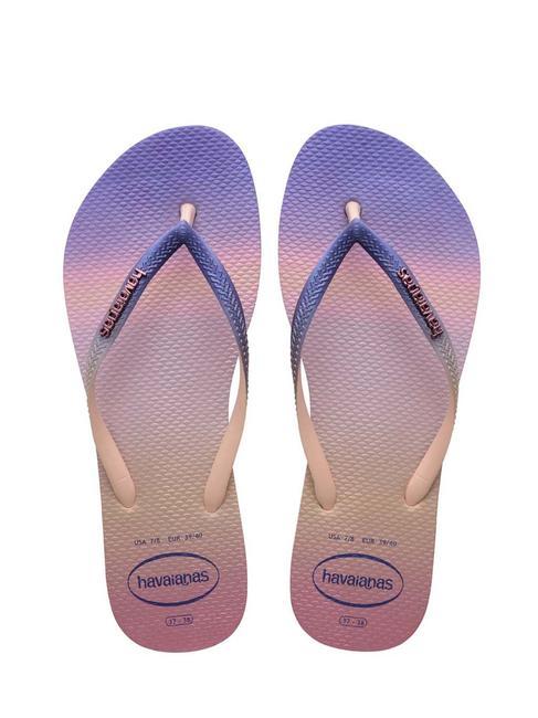 HAVAIANAS SLIM GRADIENT Papuci flip-flop ballet a crescut - Pantofi femei