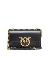 PINKO LOVE ONE MINI Geanta mini din piele de vitel - Genți femei