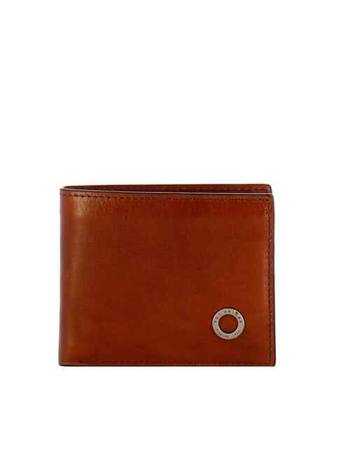 THE BRIDGE BIAGIO Portofel de piele maro 14/ruteniu paladiu - Portofele femei