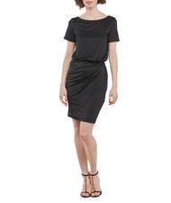 GUESS GATHERING POPLIA Rochie stretch cu maneca scurta jetbla - Haine de femeie - 1