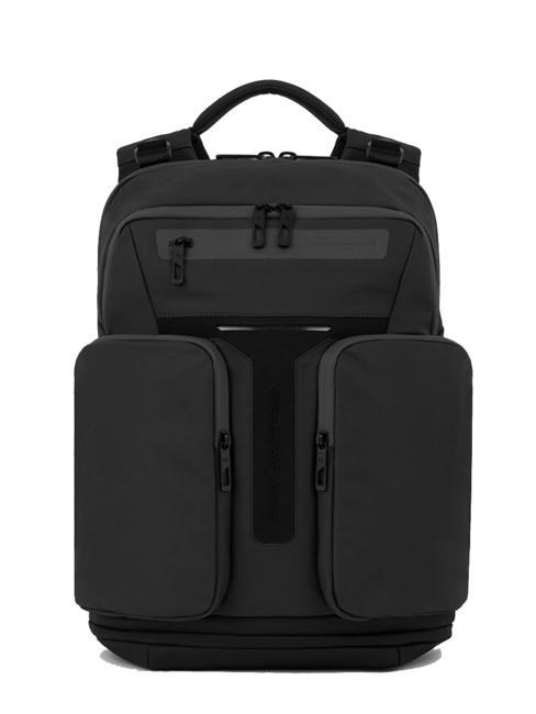 PIQUADRO HIDOR Rucsac pentru laptop 15,6" negru - Rucsacuri pentru laptop