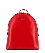 THE BRIDGE COSTANZA Rucsac din piele cireș / aur - Genți femei - 1