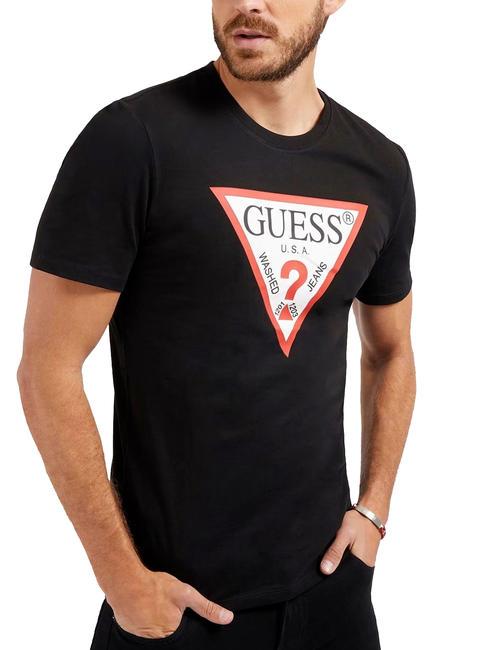 GUESS ORIGINAL Tricou cu logo jetbla - tricou