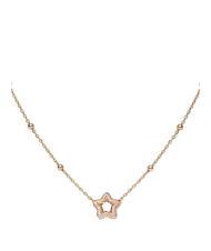 AMEN COCCOLE Colier de argint cu stea - Lănțișoare