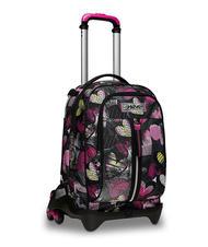SEVEN JACK KIDDIE CRUSH Rucsac Troler 3 in 1 detasabil, cu roti triple IBIS ROSE - Rucsacuri cu role - 1